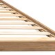 image 2 of 6ft Super King Real oak,Solid,strong,wood bed frame.Low foot end wooden bedstead