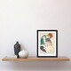 image 2 of Egon Schiele Seated Woman With Legs Drawn Up Framed Wall Art Print A4