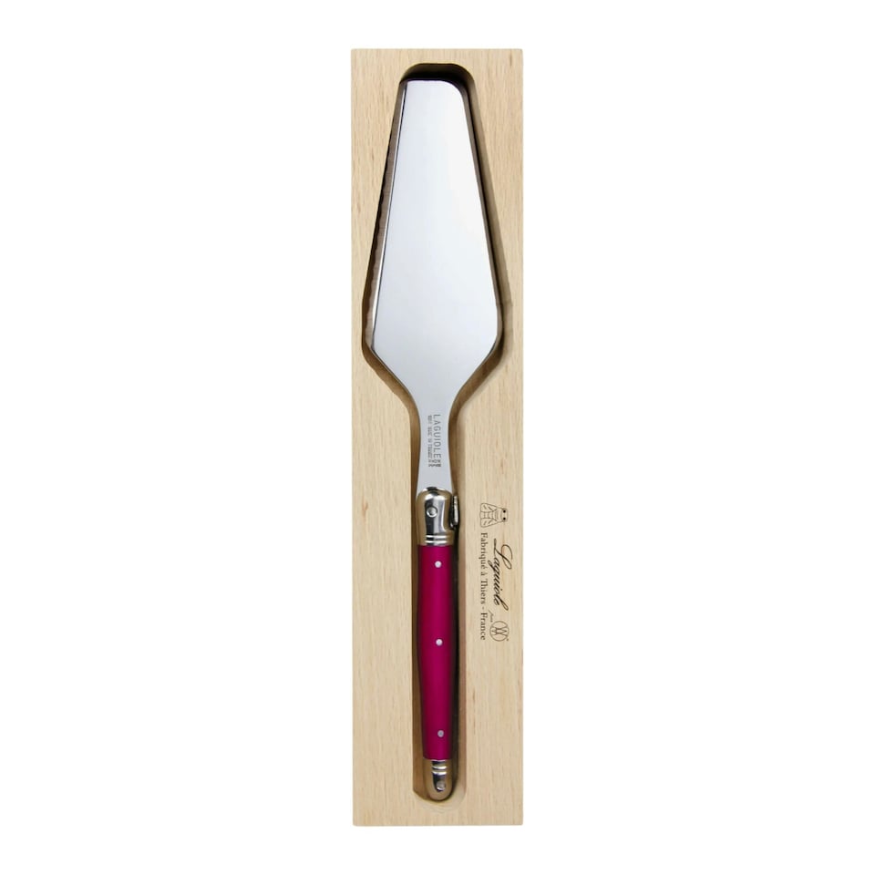 image 1 of Laguiole Cake Server in Wooden Gift Tray