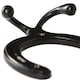 image 3 of Hammer & Tongs Horse Shoe Double Coat Hook - W100mm x H110mm - Black | Black | Black | One Size