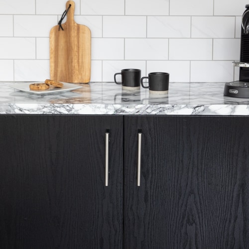 Sticky Back Plastic Blackwood Wood Effect Kitchen Self-adhesive Vinyl Wrap for Cupboards, Doors and Worktops 90cm x 1m - d-c-fix