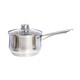 image 1 of Buckingham Stainless Steel Deep Saucepan 16 cm / 2 Litre , Glass Lid Silver