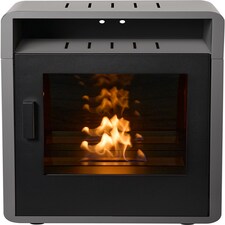 Adam Bellini Bio Ethanol Stove in Grey