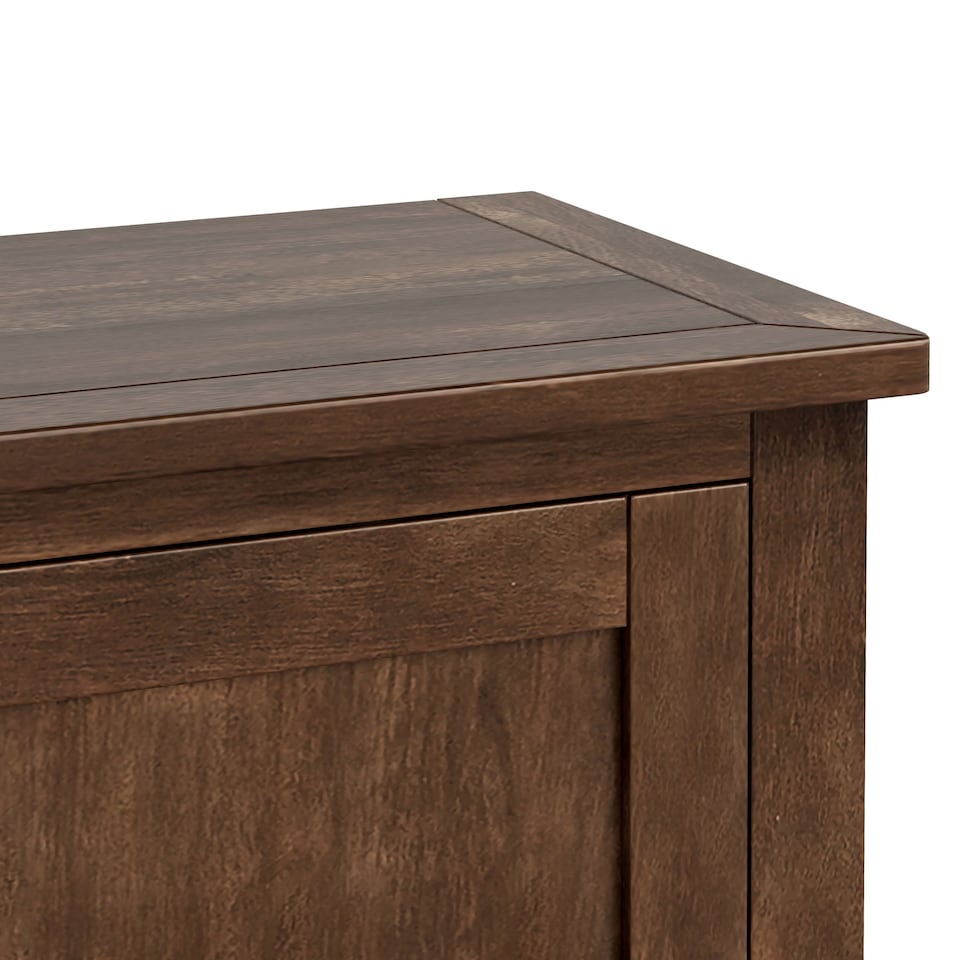 image 1 of Duchy Acacia 150cm Wide TV Unit - Fully Assembled By Roseland Furniture
