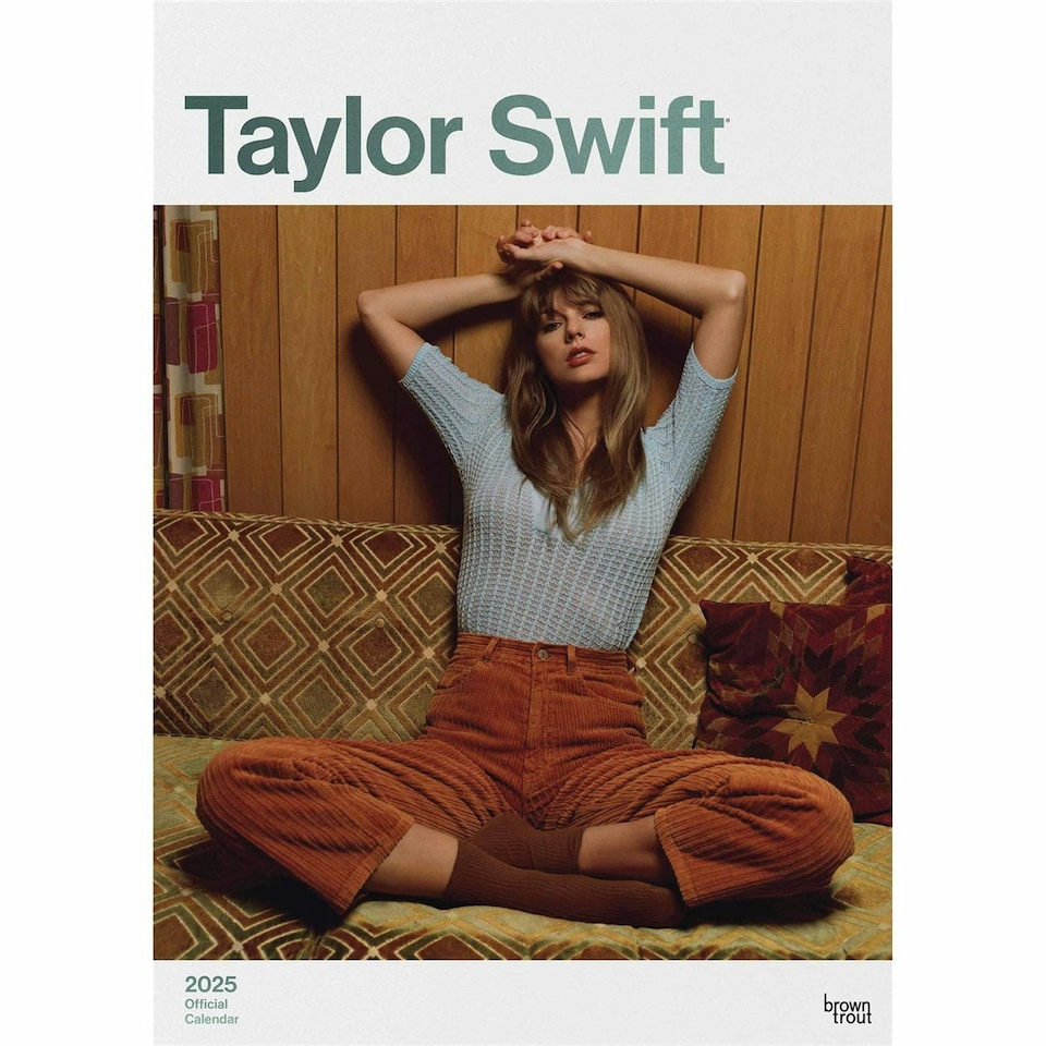 image 1 of Taylor Swift 2025 A3 Wall Calendar - Multicoloured - 42cm x 30cm