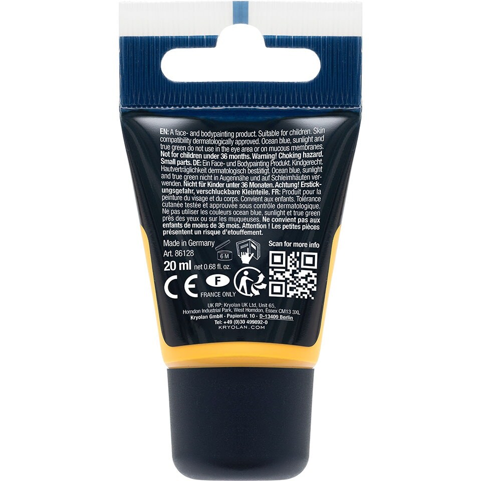 image 1 of Pintura Water Color Make-up Yellow | yellow