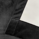 image 4 of Hampton Black Velvet Curtains 90 x 72 inch (229 x 183 cm) 100% Blackout Eyelet Thermal Noise Reducing Curtains for Bedroom and Living Room