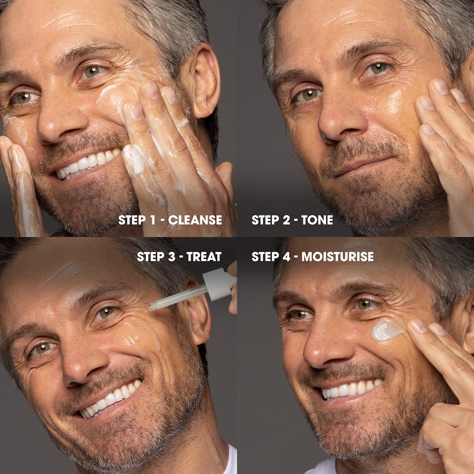 image 1 of Shakeup Cosmetics THE ROUTINE REVOLUTION Gift Set - 4 Step Skincare Routine For Men