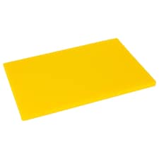 Argon Tableware Plastic Chopping Board - 45cm x 30cm - Yellow | Yellow | Yellow