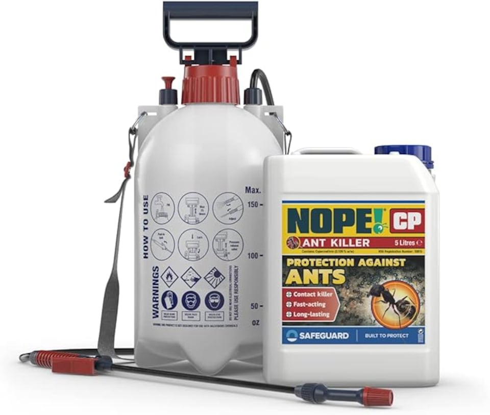 image 1 of NOPE CP Ant Killer Spray (5L & Sprayer) Effective Ant Control - Fast-Acting, Long-Lasting for Indoor & Outdoor use.