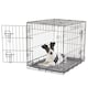 image 1 of Dogit 2-Door Dog Crate, Black Wire Home