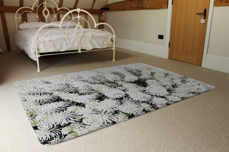 image 1 of Beautifully White Rug | Multi