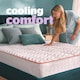 image 6 of Silentnight Restore Cooling Copper Infused Mattress Topper