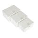 image 3 of Set of 3 Twisted White Paper Rope Storage Basket White | White