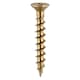 image 1 of Timco - Window Fabrication Screws - Countersunk with Ribs - PH - Single Thread - Gimlet Point - Yellow (Size 4.3 x 20 - 1000 Pieces)
