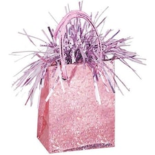 Unique Party Gift Bag Balloon Weight - Pastel Pink - One Size