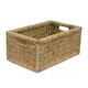 image 4 of Large Seagrass Storage Basket | Green | Green | L