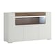 image 1 of Toronto 3 Door Sideboard with open shelving (inc. Plexi Lighting)