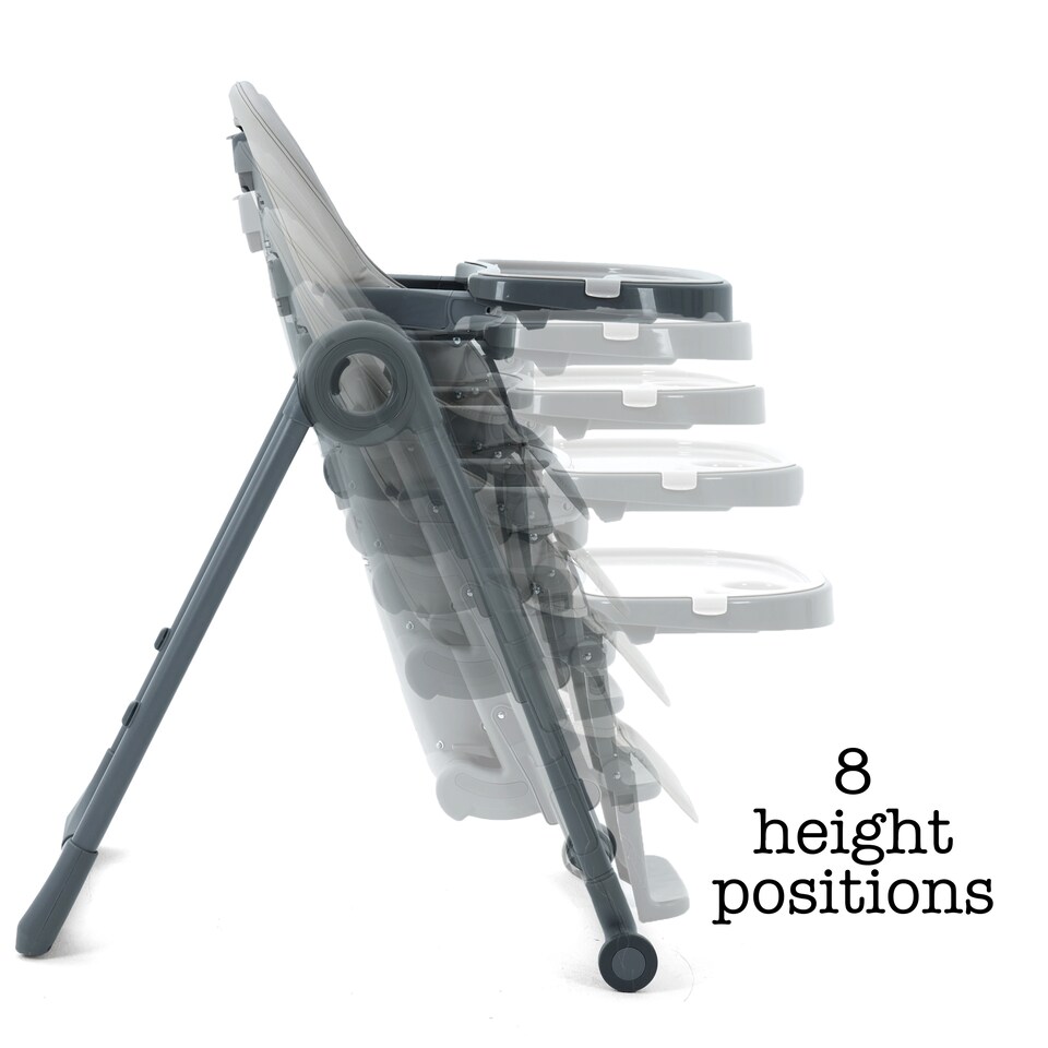 image 1 of Allis Baby Lola 2-in-1 Highchair Feeding Chair - Black | Black | One Size | 1