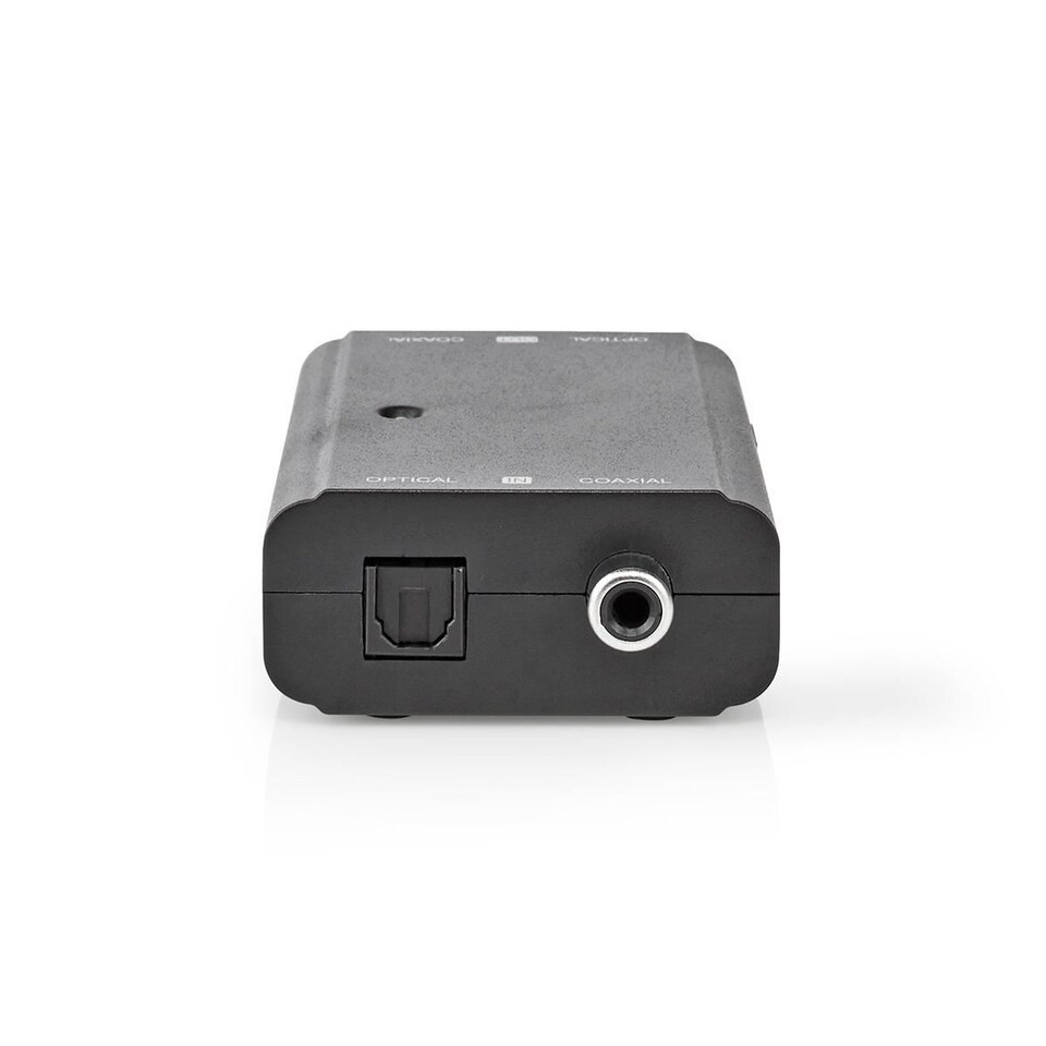 image 1 of Nedis Digital Audio Converter, Bi-Directional Toslink Optical to Coaxial RCA S/P-DIF DAC, Converts Coaxial to Optical & Vise versa, Supports Dolby Digital 5.1 DTS AAC