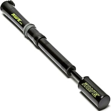 AWE AWEForce CNC 6063 Alloy 80PSI Telescopic Mini Bike/E-Bike Pump Black/Green