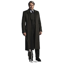 Mads Mikkelsen As Gellert Grindelwald The Secrets of Dumbledore Lifesize Cardboard Cutout 184cm