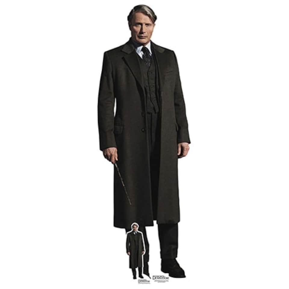 Mads Mikkelsen As Gellert Grindelwald The Secrets of Dumbledore Lifesize Cardboard Cutout 184cm