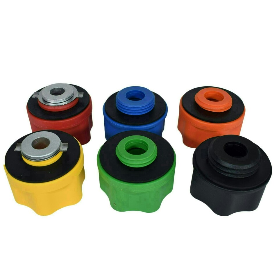 image 1 of Engine Oil Filler Set Funnel And Adaptors 8pc Set For BMW Audi Ford Mercedes