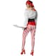 image 2 of Womens Buccaneer of the sea costume | Red | red/white | 1