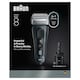 image 1 of Braun Series 8 Electric Shaver, SensoAdapt, SmartCare Center, 8663CC, Grey