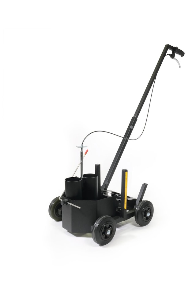 image 1 of Durable DURALINE EasyTrack Floor Marking Trolley | Adjustable Spray Paint Tool