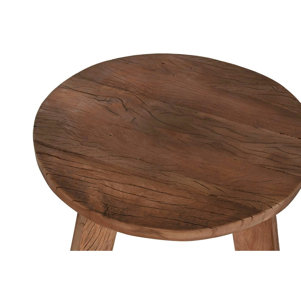 image 1 of Side table Home ESPRIT Brown Recycled Wood 60 x 60 x 45 cm