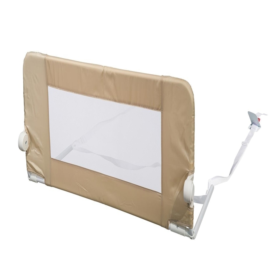 image 1 of Safetots Narrow Bed Rail, Natural 90cm Wide x 40cm Tall, Toddler Bed Guard For Safety