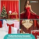 image 8 of Satin Fabric Roll, Silky & Shiny, Soft Polyester Roll - 29cm x 20m