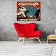 image 2 of Retro party invitation card (Canvas Prints) 102cm x 76cm