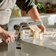 image 2 of VonShef Fresh Pasta Maker, Manual Roller with Adjustable Thickness Settings