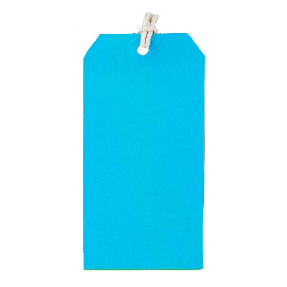 image 1 of County Stationery Tie On Parcel Labels (12 Packs Of 10) - Multicoloured - One Size