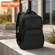image 2 of Durable Laptop Backpack with Smart Organisation and Travel-Friendly Design - Black