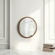 image 3 of Classic Round Contemporary Mirror Bronze Bronze | 60x60x2cm