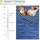 image 2 of Cotton Double Sleeping Bag 300