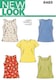 image 2 of New Look 6483 Paper Sewing Pattern – Women’s Top, UK Sizes 6–8–10–12–14–16, Beginner