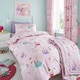 image 1 of Happy Linen Company Castle Unicorn Duvet Cover Bedding Set