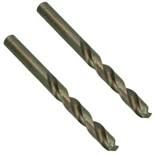 13mm Metric HSS Cobalt Steel Drill Bit With 12mm Shaft for 1/2in Chuck 2pc