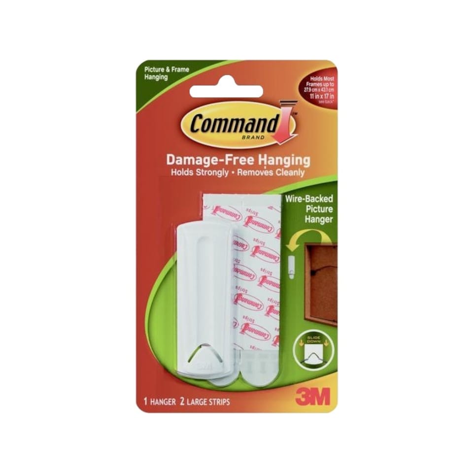 Command Wire-Backed Picture Hanger - White - One Size