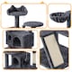 image 4 of Yaheetech 146 cm Multilevel Indoor Cat Tree Tower for Kittens Black