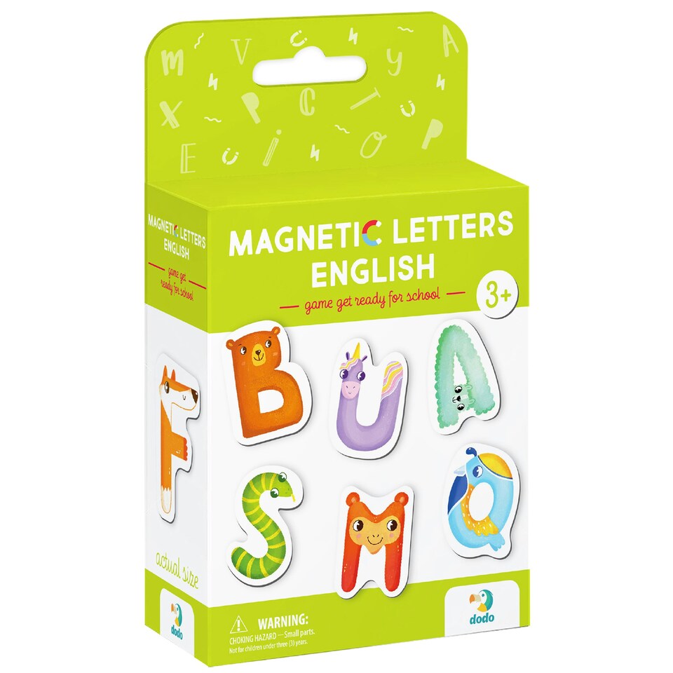 image 1 of Dodo Magnetic Letters English