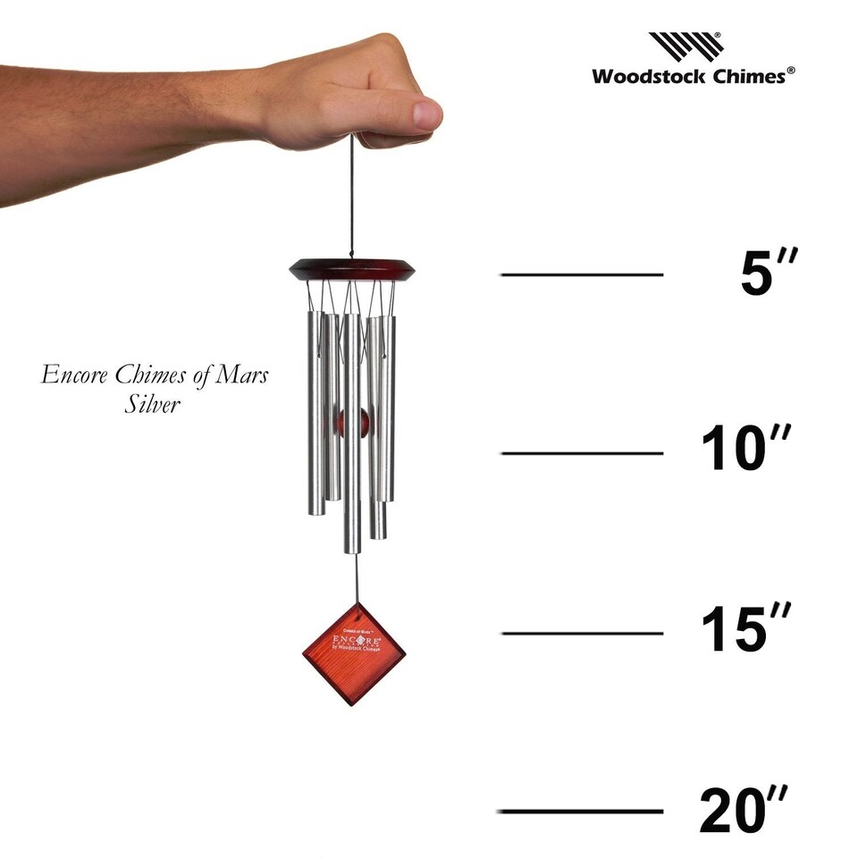 image 1 of Woodstock Chimes Of Mars - Silver