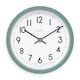 image 4 of Acctim Elstow Small Kitchen Wall Clock Quartz Retro Style 20cm Red | Clay