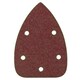image 7 of Hook And Loop Detail Sanding Pads Discs 140mm Triangular 120 Grit Fine 25pc