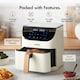 image 3 of VonShef Air Fryer 6L Nordic Design & Digital LED Display